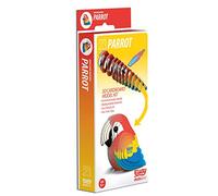 EUGY-3D Parrot Animal Modelo, Color Kit de Manualidades (dodoland D5021)