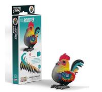 EUGY Rompecabezas de papel 3D ecológico 133 Rooster