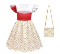Euholute ZomBie Gils Nova - Falda de vestir para cosplay con bolsa, uniforme de animadora, disfraz de Halloween de Vampiro Addison, Dress 1, L