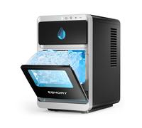 Euhomy máquina para fabricar hielo (12kg en 24h), con cubitos en form