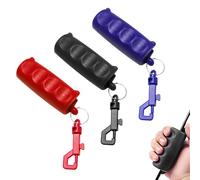 EUIEUT 3 Piezas Tirador de Flecha de Silicona, Removedor de Flechas 11 * 3.5cm, Accesorio de Tiro con Arco, Protector de Mano y Clip para Cinturón
