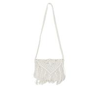 EUIEUT Bolso de Mano de Mujer,Bolso de Hombro para Mujer, Bolso Cruzado,Bolso Tote, Bolso bandolera para Ceremonia Boda y Fiesta (blanco)