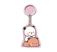 EUitachigo Bubu Dudu anime lindo llavero de dibujos animados estudiante mochila colgante decoración regalo creativo