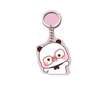 EUitachigo Lindo Bubu Dudu animación de dibujos animados llavero estudiante mochila colgante decoración regalo creativo