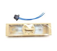 Euixxa Luz Interior Delantera Para VW Para POLO Para TOURAN SHARAN Para JETTA Para SKODA Para RAPID SEAT ALTEA Luz Techo Interior Trasera Luces Lámpara Lectura(Plug 1)
