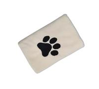 EUIYCBA Toalla absorbente para mascotas, fibra de baño para perros y gatos, de secado rápido, cojín de cama suave, 2 piezas (amarillo, S)
