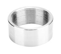 Eujgoov 2 Uds 2 Pulgadas NPT Hilo Femenino Soldadura en Tubo Bung Aleación de Aluminio Universal Montaje de Junta de Coche