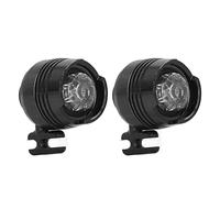 Eujgoov 2 Uds Faros Delanteros, Faros Luces Adornos Accesorios Faros LED para Zuecos (Negro)