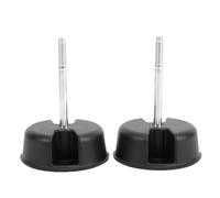 Eujgoov 2 Uds Perilla de Montaje de Panel de Techo Rígido para JK Unlimited 2 4 Puertas 2007-2019 Reemplazo de Pernos de Tornillo de Metal de Plástico Negro