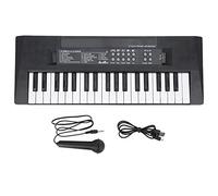 Eujgoov 37 Teclas Teclado eléctrico BF-3738 Teclado Musical portátil Instrumento Musical Educativo con micrófono