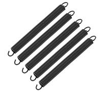 Eujgoov 5 Piezas de Cable de Extensión de Resorte, Resortes de Tensión 50 Mm 0,5 Mm Surtido de Dia 0,6 OD 4 de Largo 50 Kit Surtido de de Tensión de Extensión
