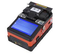 Eujgoov A5 FTTH Fiber Splicer, Alineación Automática Portátil con Observación de Ejes Duales para Proyectos Ferroviarios de Televisión de Radio de (EU enchufe 100-240V)