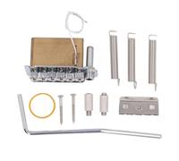 Eujgoov Accesorio de Guitarra Puente Trémolo, Bloque de Latón para Guitarra Eléctrica, Diseño de 2 Puntos para Diversos Géneros y Aplicaciones