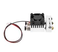 Eujgoov Accesorios para Impresora 3D Kit de Extrusora con Extremo Caliente de Bloque Volcán, Extrusora de Aluminio Totalmente Metálica 2 en 2 Salidas para Impresión de Alta Velocidad, Estructura