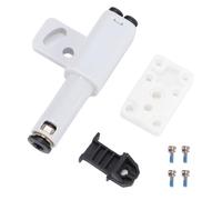 Eujgoov Adaptador de PTFE, Puerto de Expansión de Tubo de Filamento ABS 4 en 1, Conector de Tubo de PTFE de Alimentación Suave, Montaje Trasero Fácil para Lab P1P P1S X1 X1E AMS