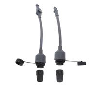 Eujgoov Adaptador Ethernet 2 Uds 22AWG, Cable Acoplador SPX a RJ45 con Clasificación IP68 a Prueba de Lluvia, para Mini Plato V2 V3 y Accesorios de Enrutador