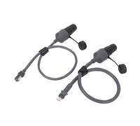 Eujgoov Adaptador Ethernet SPX a RJ45, Material de Goma, Velocidad de Transferencia Rápida de 1200 Mbps para Conectividad de Antena Empresarial