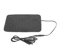 Eujgoov Almohadilla Térmica para Reptiles, Material de Cuero PU, Control de Temperatura de 3 Niveles, Calentador Debajo del Tanque para Lagartos, Serpientes, Tortugas y Anfibios (Talla pequeña)
