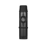 Eujgoov Aluminio Aleación Kazoo Instrumento Musical para Principiantes Música Portátil de Peso Ligero Plateado Presente para Actividades Al Aire Libre (BLACK)