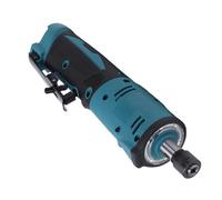 Eujgoov Amoladora Recta Inalámbrica, 2 Baterías de Litio de 1300 MAh, 3 Velocidades, Mandril de 1/4 Pulgada, para Esmerilar, Pulir, Grabar y Desbarbar (Enchufe de la UE)