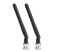 Eujgoov Antena UHF con Conector BNC, Material ABS, Tamaño Pequeño y Liviano para Receptor EW100 EW300 G3, Equipo de Audio Inalámbrico de Rendimiento de Frecuencia Constante de 780-830 MHz