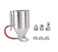 Eujgoov Avolador de Aire de Acero Inoxidable Rociador de Mortero de Cemento 1/4 Pulgada para Pintura de Pared Exterior Enlucido