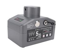 Eujgoov Banco de Energía Portátil 95Wh 19V 5Ah con Adaptador de Tubería para Suministro de Antena Mini, Camping, Viajes y Senderismo (Enchufe europeo AC100-240V)