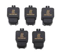Eujgoov Bloque de Calentador de Manga de Cubierta de Silicona Bloque 5 Pack para Lab Combo Combo de la Impresora 3D Aislamiento de Calor, Protección, Compatibilidad, Facilidad de