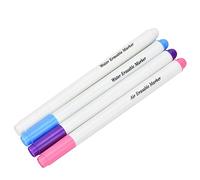 Eujgoov Bolígrafo Borrable de Tela que Desaparece, Marcador de Sastre Soluble en Agua para Costura, Ideal para Manualidades y Marcado Textil