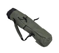 Eujgoov Bolsa de Caña de Pesca Tela Oxford Bolsa Forma Cilindro Premium para Tacleadas Pesca Correa Transporte Cómodo para Pescadores (OD Verde)