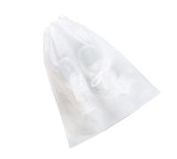 Eujgoov Bolsa de Protección de Zapato Transparente Transpirable, Bolsa Cuerda Cable Zapato No Impermeable para para Secado Al Aire (Talla Grande)