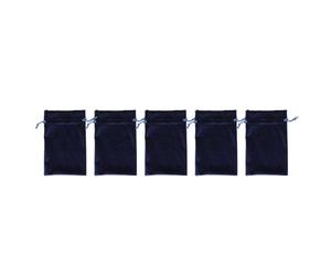 Eujgoov Bolsa de Regalo de Terciopelo de 5 Piezas, Bolsa de Joyería con Cordón Suave para Pulseras, Cartas de Tarot y Conjuntos de Runas, Elegante Solución de Almacenamiento para Todas las Ocasiones
