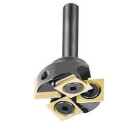 Eujgoov Broca para Aplanar Losas, Vástago de 1/4 de Pulgada, Diámetro de Corte de 1 Pulgada, Revestimiento ATS, 4 Insertos de Carburo, Corte Profundo y Rendimiento Estable, para