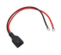 Eujgoov Cable de Extensión de Batería 50A para EcoFlow 2 3 8AWG | Cable de Repuesto de 0,5 M/1,64 Pies, Cableado de Cobre 2x8 AWG, Conexión de Batería de 51,2 V 100 Ah, Carcasa de ABS