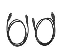 Eujgoov Cable de Extensión para Impresora 3D, Núcleo de Cobre de 6 Pines, 24AWG, 1 Metro con Funda de Goma Gruesa para Impresora 3D K2 Plus Hi Combo, 2 uds.