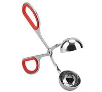 Eujgoov Clip para Albóndigas Ecológico, Herramienta de Cocina de Acero Inoxidable con Diseño Antideslizante, Fácil de Usar para Hacer Albóndigas para Chefs Caseros, Medidas 7,1 X 2,8 X 1,4 Pulgadas