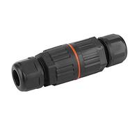 Eujgoov Conector de Cable Impermeable de 2 Piezas, Nailon Retardante de Llama, Conector Rápido con Clasificación IP68, Ideal para Aplicaciones de Iluminación y Suministro de Energía (Equipado con