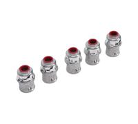Eujgoov Conector de Cable MC de 3/8 de Pulgada, Conector de Conducto Eléctrico a Presión para Orificio Ciego de 1/2 Pulgada