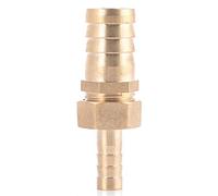 Eujgoov Conector de Enchufe Reductor de Púas de Latón, 10-25 Mm, 3 Tamaños, Manguera Reductora de Latón para Mantenimiento de Tuberías con Material Premium Resistente Al Desgaste (10-19mm)