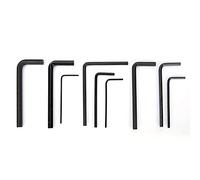 Eujgoov Conjunto de Llave Hexadecimal Precisa para Guitarra, Ajuste de Varilla de Puente con Varios Medidores, Kit de Herramientas de Acero de Carbono para las Guitarras Big y Little Tuning Up