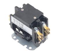 Eujgoov Contactor de Aire Acondicionado 30A 2P, Control de Potencia HVAC | Contactos de Aleación de Plata, Núcleo de Acero de Silicio, Carcasa de Bobina de Cobre, Uso en Bomba de Motor de