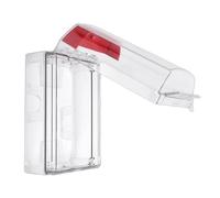 Eujgoov Cubierta del Interruptor de Alarma contra Incendios Punto de Llamada Manual Protector Protector Cubierta de la Estación de Extracción Gabinete Completo IP67 Resistente Al Agua