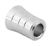 Eujgoov Cubierta Eliminadora de de Talón Cubierta del Eje de Palanca de Cambios de Aluminio Fundido Acabado en Cromo Pulido Espaciador del Brazo de de Puntera para Conductores CVO FLHTCUSE FLTRXSE
