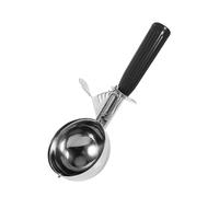 Eujgoov Cuchara de Helado de Acero Inoxidable para Helado, puré de Patatas, Masa para Galletas con de Plástico, Ligera, Tamaño Pequeño, Ideal para el Hogar, Pastelería, Cafetería y Más (4,7 CM)