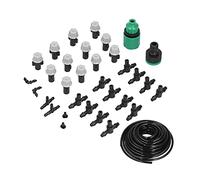 Eujgoov de Riego de Boquilla de Atomización, Kit de Riego Automatizado con Mano de Obra Exquisita, Ensamblaje Fácil, Amplia Gama de Aplicaciones para Estanques de Flores, Jardín, Parcela de Verduras