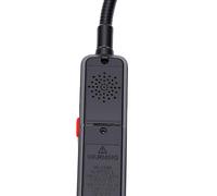 Eujgoov Detector de Fugas de Refrigerante Ultrasensible, Probador de Gas Halógeno Recargable con Sonda Flexible de 30 Cm y Alarmas Ajustables para Sistemas de Climatización y Refrigeración
