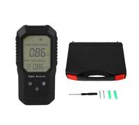 Eujgoov Detector de Radón Radon Depector de Radón Digital para el Hogar con Doble Pantalla de Pared para Información Oportuna