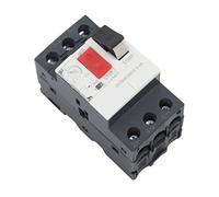 Eujgoov Disyuntor de Motor AC690V, Material ABS, Protección Confiable del Motor, Control de Botón de Sobrecarga, Montaje en Riel para Diversas Aplicaciones de (GV2-ME08C 2.5-4A)