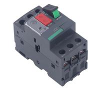 Eujgoov Disyuntor de Motor, Arrancador de Motor Manual Eléctrico ABS AC 690 V Control de Botón Magnético Térmico Montaje en Riel de 35 Mm para Paneles de Protección de y Técnicos (GV2-ME32 24-32A)