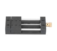 Eujgoov Escenario lineal Manual Guía lineal Mesa deslizante Tornillo de bola Riel de movimiento Rodamiento lineal M5 ProvideMovimiento lineal para equipos de automatización